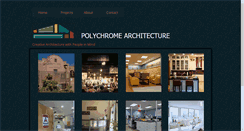 Desktop Screenshot of polychrome-arch.com